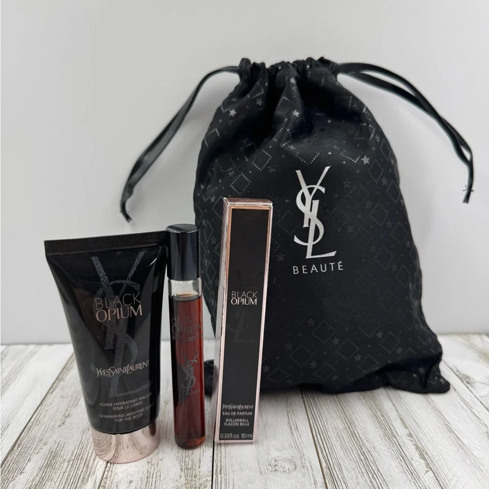 YSL Yves Saint Laurent Black Opium Collection